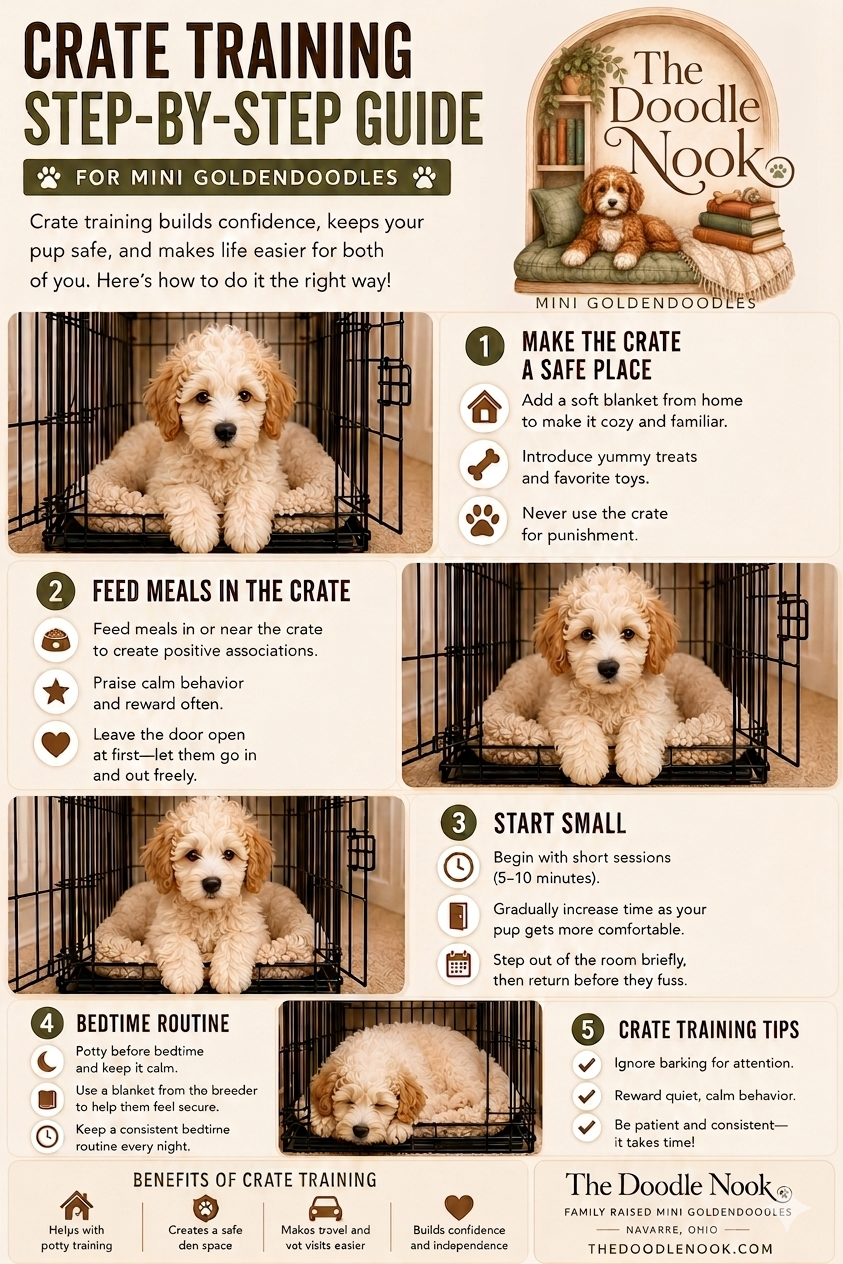 Crate Training a Goldendoodle Puppy