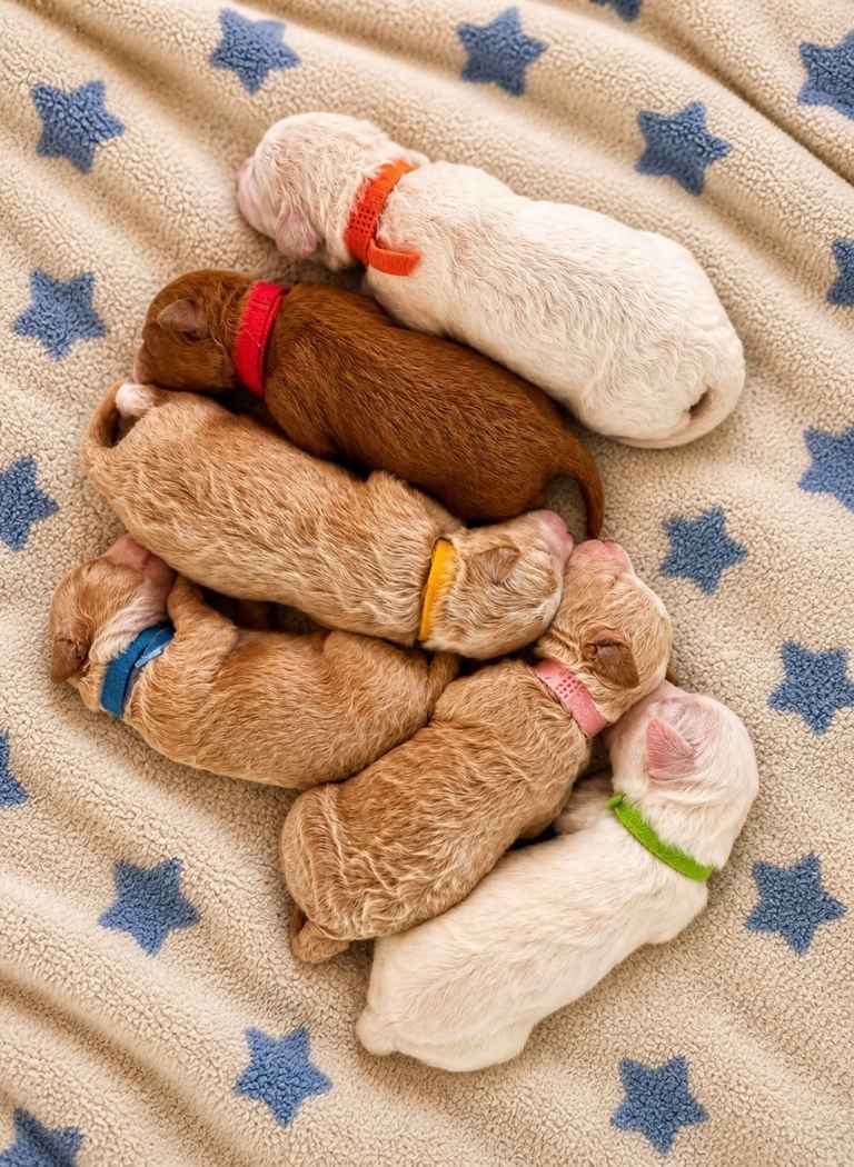 Home raised Goldendoodle puppy