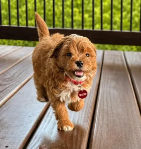 Adorable Mini Goldendoodle Puppy
